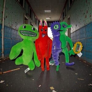 Lot 3 PhatMojo Garten of Banban Plush Dolls BitterGiggle Banban Jumbo Josh 9.5”